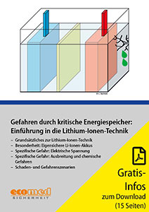 Cover Gefahren durch kritische Energiespeicher