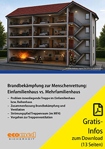 Cover Brandbekämpfung zur Menschenrettung: Einfamilienhaus versus Mehrfamilienhaus