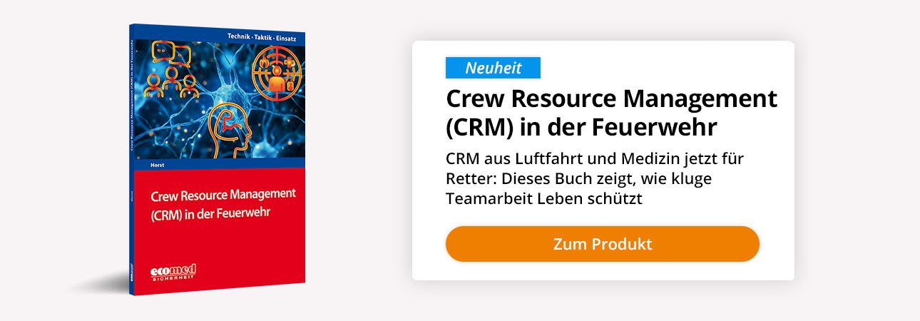 Cover: Crew-Resource Management (CRM) in der Feuerwehr