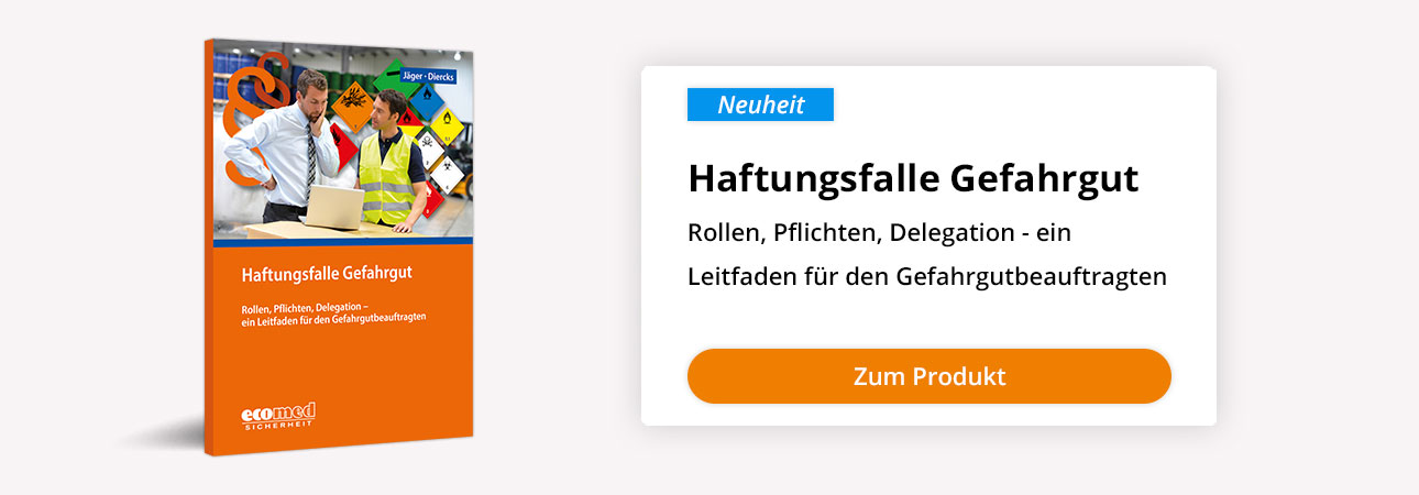 Cover: Haftungsfalle Gefahrgut