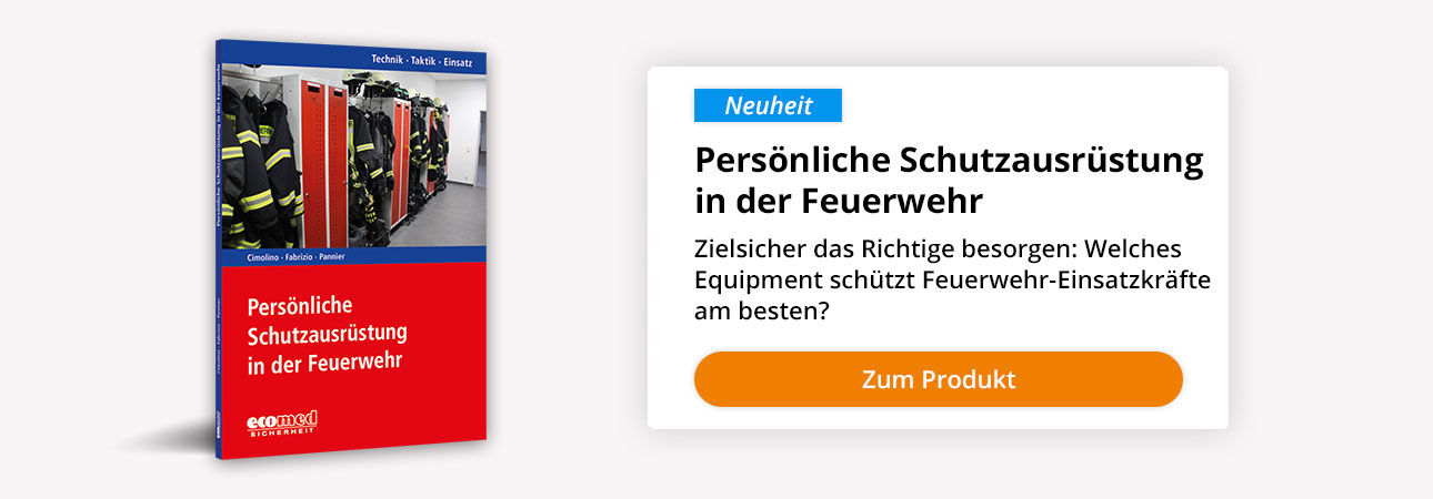 Cover: Persönliche Schutzausrüstung in der Feuerwehr