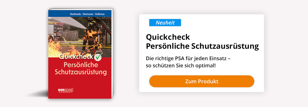 Cover: Quickcheck Persönliche Schutzausrüstung